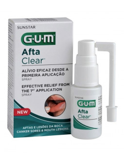 GUM AFTA CLEAR SPREJ 15 ml